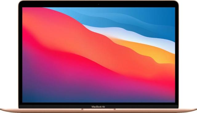 MacBook Air 2020 Apple M1 Chip: 8-Core CPU/7-Core GPU in Gold in Good condition