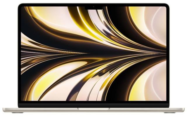 MacBook Air 13.6-inch (2022) Apple M2 Chip: 8-Core CPU/8-Core GPU in Starlight in Excellent condition