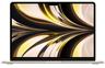 MacBook Air (2022) 13.6-inch - QWERTY - US English - Starlight - Apple M2 Chip: 8-Core CPU/10-Core GPU - 8GB RAM - SSD 256GB