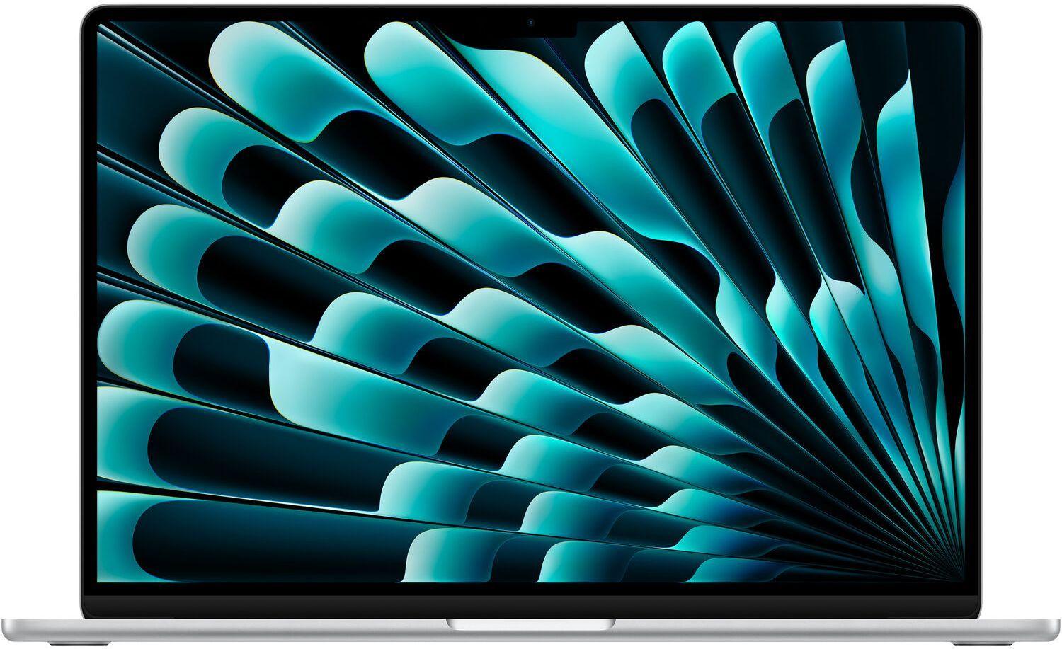 MacBook Air 15.3-inch (2024) - Apple M3 Chip: 8-Core CPU/10-Core GPU - 256GB - Silver - 16GB RAM - Excellent