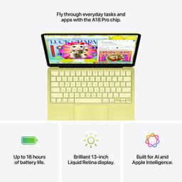 MacBook Neo (2026) 13-inch - Standard display - Citrus - Apple A18 Pro chip: 6‑core CPU/5‑core GPU - 8GB RAM - 256GB