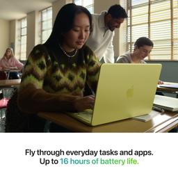 MacBook Neo (2026) 13-inch - Standard display - Citrus - Apple A18 Pro chip: 6‑core CPU/5‑core GPU - 8GB RAM - 256GB