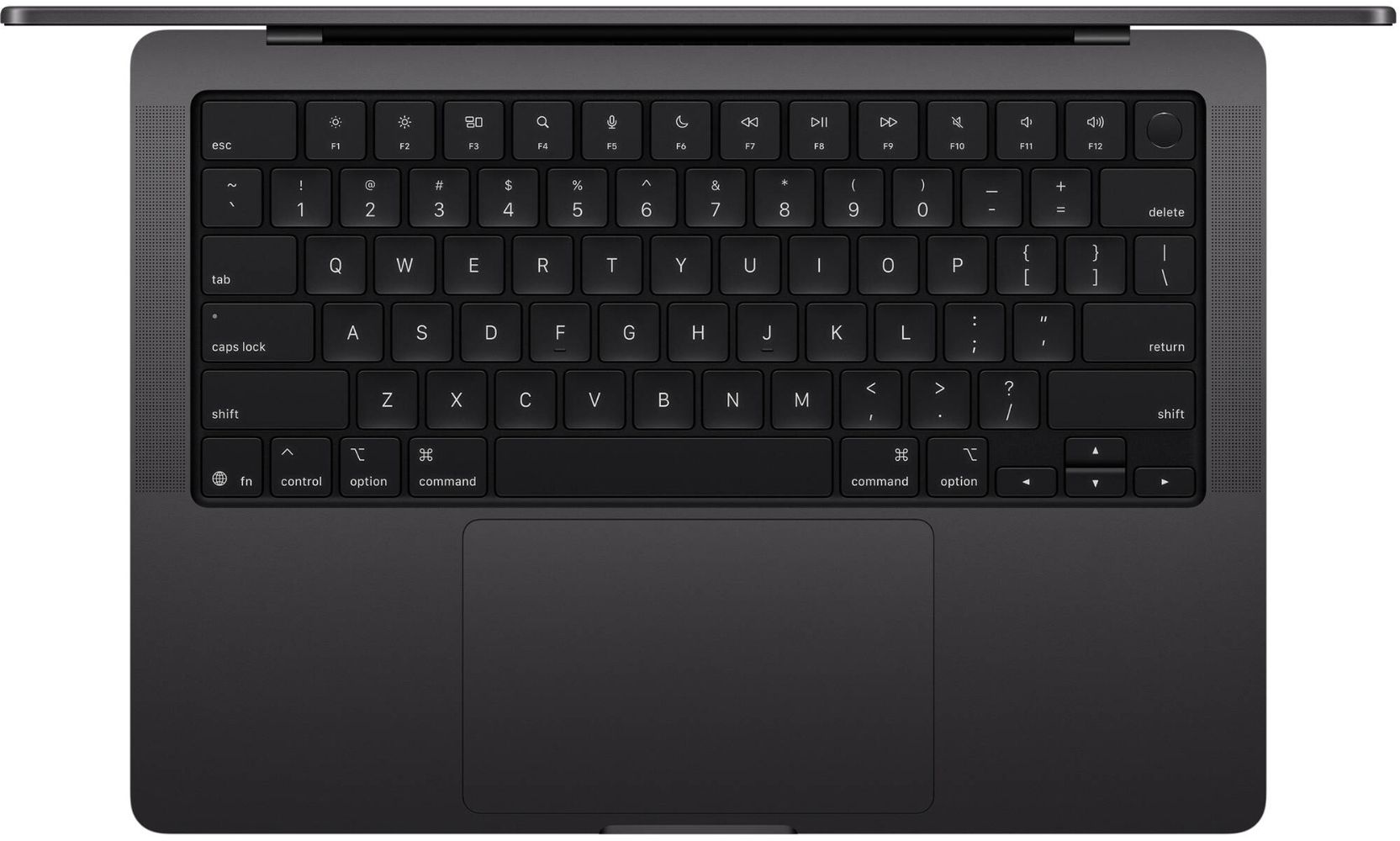MacBook Pro (2025) 14-inch - Standard display - Space Black - Apple M5 chip: 10‑core CPU/10‑core GPU - 16GB RAM - 512GB