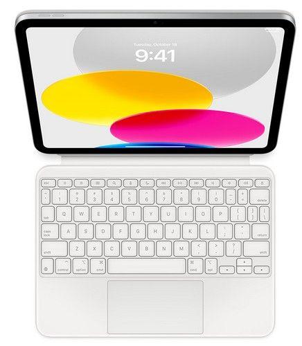 Apple  Magic Keyboard Folio for iPad (10th generation) - White - Excellent