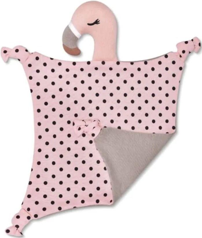 Apple Park  Franny Flamingo Organic Blankie - Default - Over Stock