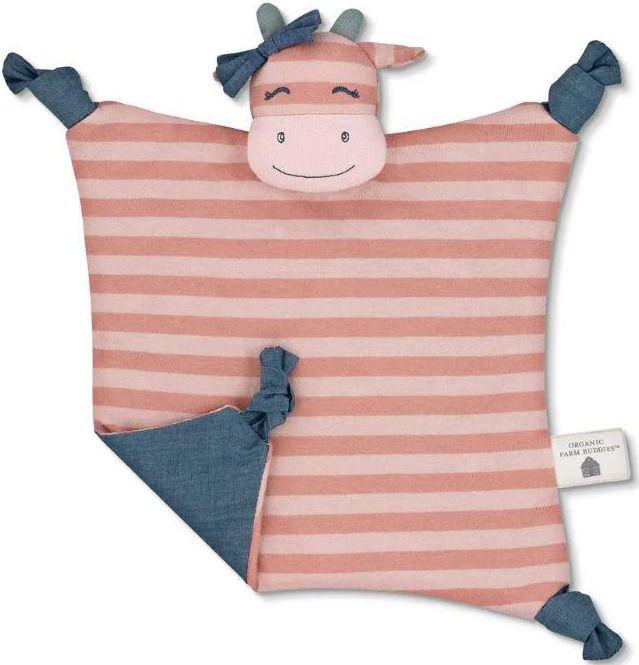 Apple Park  Miss Moo Organic Blankie - Default - Over Stock