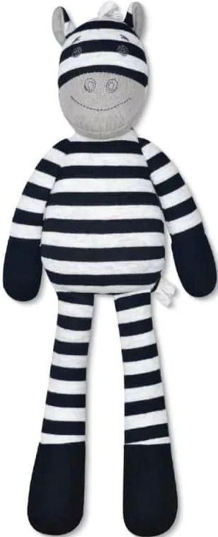 Apple Park  Ziggy Zebra Organic Plush Toy - Default - Brand New