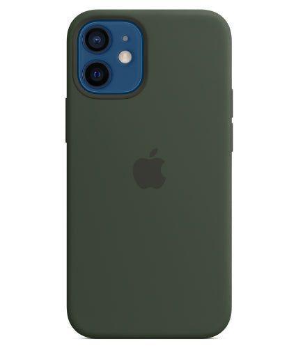 Apple  Silicone Case with MagSafe for iPhone 12 mini - Cyprus Green - Brand New