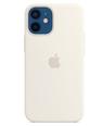 Apple Silicone Case with MagSafe for iPhone 12 mini - White