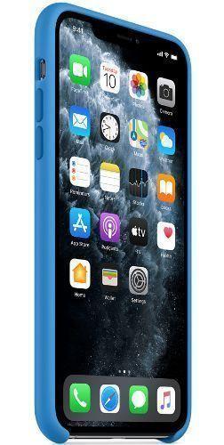 Apple Silicone Phone Case for iPhone 11 Pro Max - Surf Blue