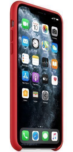 Apple Silicone Phone Case for iPhone 11 Pro Max - Red