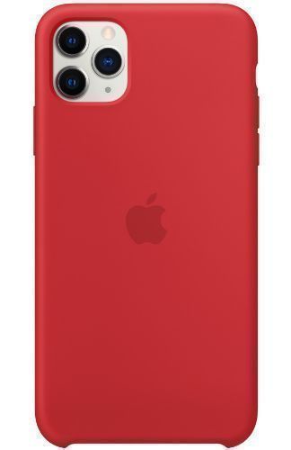 Apple Silicone Phone Case for iPhone 11 Pro Max - Red