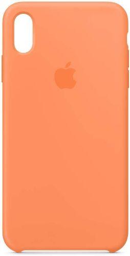Apple Silicone Phone Case for iPhone XS - Papaya