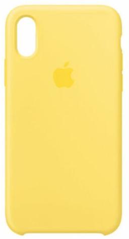 Apple Silicone Phone Case for iPhone XS Max - Canary Yellow