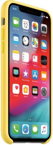 Apple Silicone Phone Case for iPhone XS Max - Canary Yellow