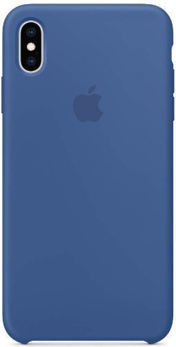 Apple Silicone Phone Case for iPhone XS Max - Delft Blue