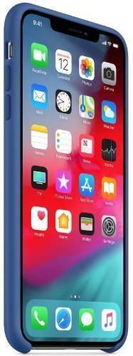 Apple Silicone Phone Case for iPhone XS Max - Delft Blue