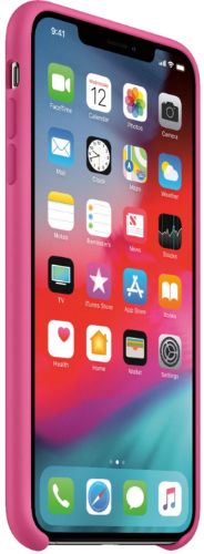 Apple Silicone Phone Case for iPhone XS Max - Dragon Fruit