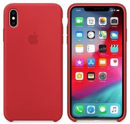 Apple Silicone Phone Case for iPhone XS Max - Red