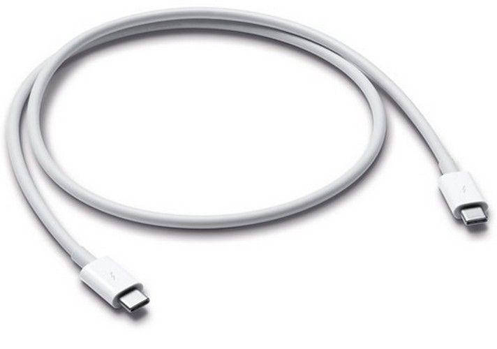 Apple  Thunderbolt 3 (USB‑C) Cable (2.6'/0.8m) - White - Brand New