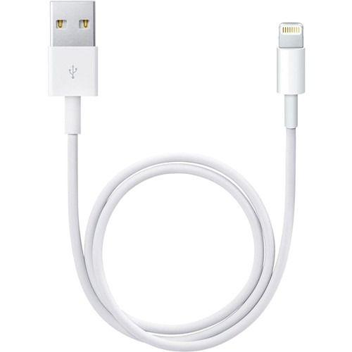 Apple  USB Type-A to Lightning Cable (1.6') - White - Brand New