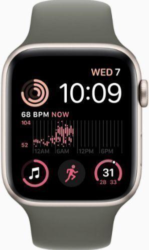 Apple Watch SE 2nd Gen (2022) Aluminum 40mm in Starlight in Acceptable condition