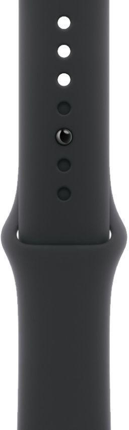 Apple Watch Series 10 (Cellular + GPS) - 64GB - 42mm - Gold Titanium Case with Black Rubber Sport Band - S/M Size