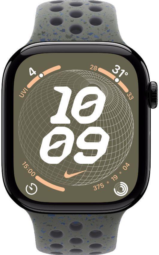 Apple Watch Series 10 Nike (Aluminum) 42mm in Jet Black in Good condition