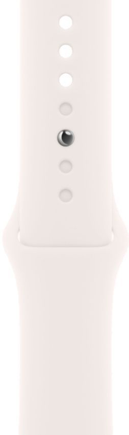 Apple Watch Series 10 (Cellular + GPS) - 64GB - 46mm - Rose Gold Aluminum Case with Light Blush Rubber Sport Band - One Size