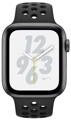 Apple  Watch Series 4 - 16GB - GPS - 44mm - Space Grey - Nike (Aluminum) - Anthracite/Black - Nike Sport Band - Rubber - Good