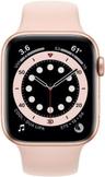 Apple Watch Series 6 (Cellular + GPS) - 32GB - Gold Aluminum Case with Pink Sand Sport Band