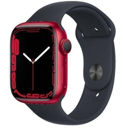 Apple Watch Series 7 Aluminum 45mm in Red in Excellent condition