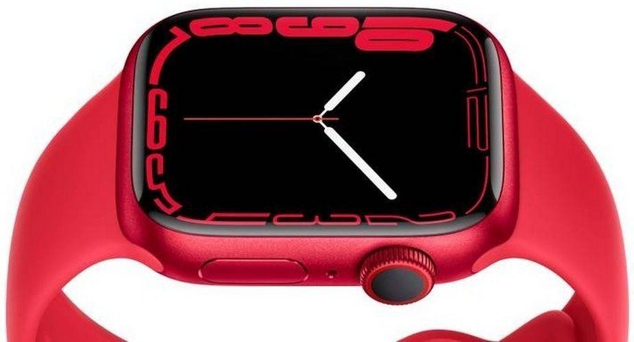 Apple Watch Series 7 (GPS) - 32GB - 41mm - Red Aluminum Case with Red Rubber Sport Band