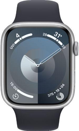 Apple Watch Series 9 Aluminum 45mm in Silver in Premium condition
