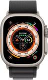 Apple Watch Ultra (Cellular + GPS) - 32GB - 49mm - Titanium Titanium Case with Black Textile Alpine Loop Band - One Size