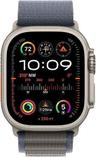 Apple Watch Ultra 2 (Cellular + GPS) - 64GB - 49mm - Titanium Titanium Case with Blue/Grey Rubber Alpine Loop Band - Large Size