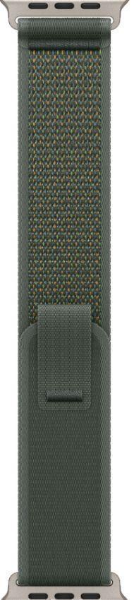 Apple Watch Ultra 2 (Cellular + GPS) - 64GB - 49mm - Titanium Titanium Case with Green Textile Alpine Loop Band - One Size