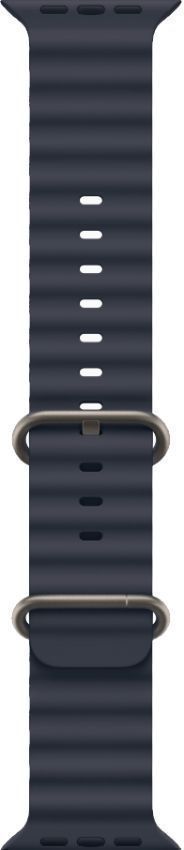 Apple Watch Ultra 2 (Cellular + GPS) - 64GB - 49mm - Titanium Titanium Case with Navy Rubber Ocean Band - M/L Size