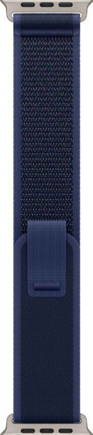 Apple Watch Ultra 2 (Cellular + GPS) - 64GB - 49mm - Titanium Titanium Case with Blue Textile Trail Loop Band - M/L Size