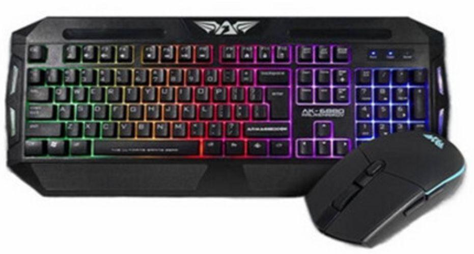 Armaggeddon  AK6880 Gaming Keyboard Mouse Combo  - Black - Brand New