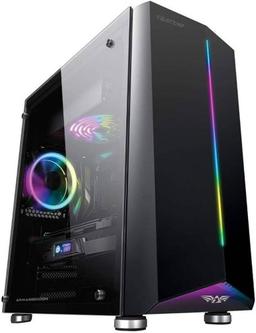 Armaggeddon Nimitz N7 RGB Mid Tower Gaming PC Case - Black
