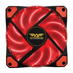Armaggeddon Scarlet Saber 120mm PC Cooling Fan - Red