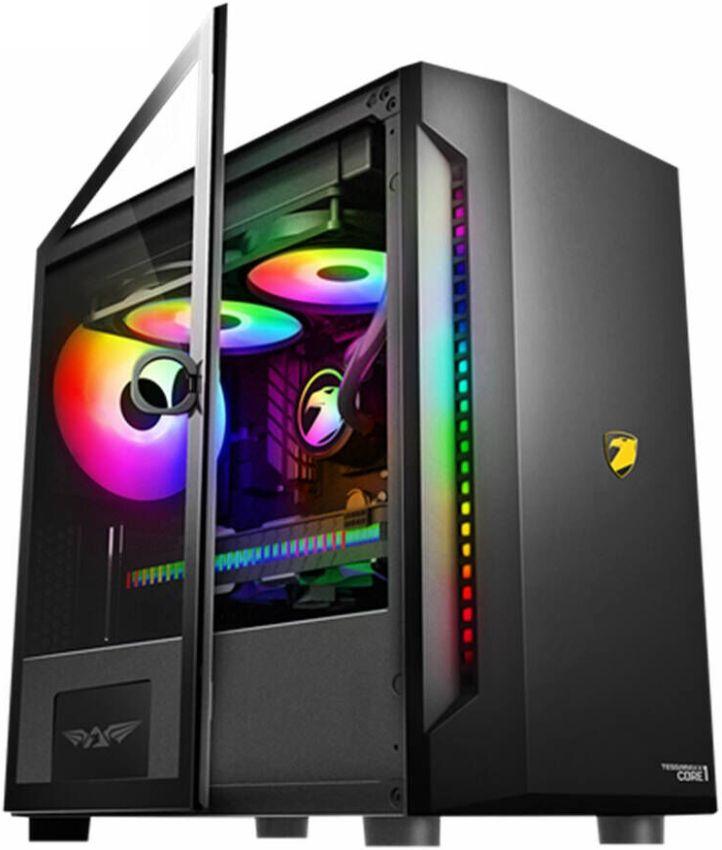 Armaggeddon  Tessaraxx Core 1 Gaming PC Case - Black - Brand New