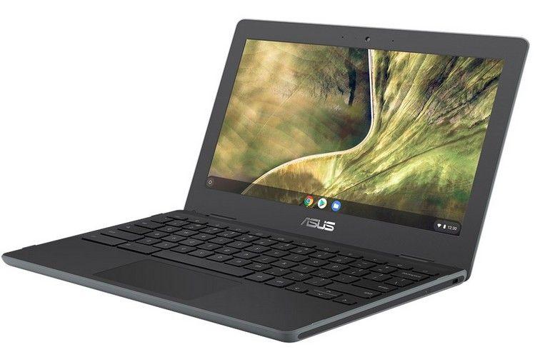 Asus Chromebook C204MA Laptop 11.6" - Dark Grey - Intel Celeron N4020 1.1GHz - 4GB RAM - 64GB
