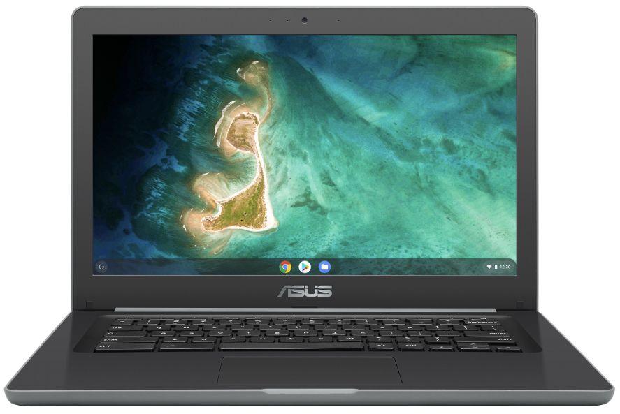 Asus Chromebook C403NA Laptop 14" - Dark Grey - Intel Celeron N3350 1.1 GHz - 4GB RAM - 32GB