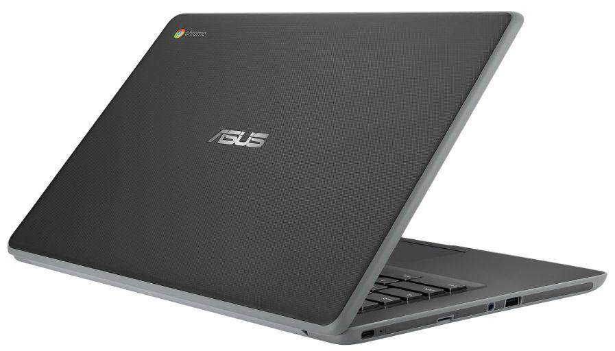 Asus Chromebook C403NA Laptop 14" - Dark Grey - Intel Celeron N3350 1.1 GHz - 4GB RAM - 32GB
