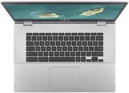 Asus Chromebook CX1500 Laptop 15.6" - Transparent Silver - Intel Celeron N3350 1.5GHz - 8GB RAM - 128GB