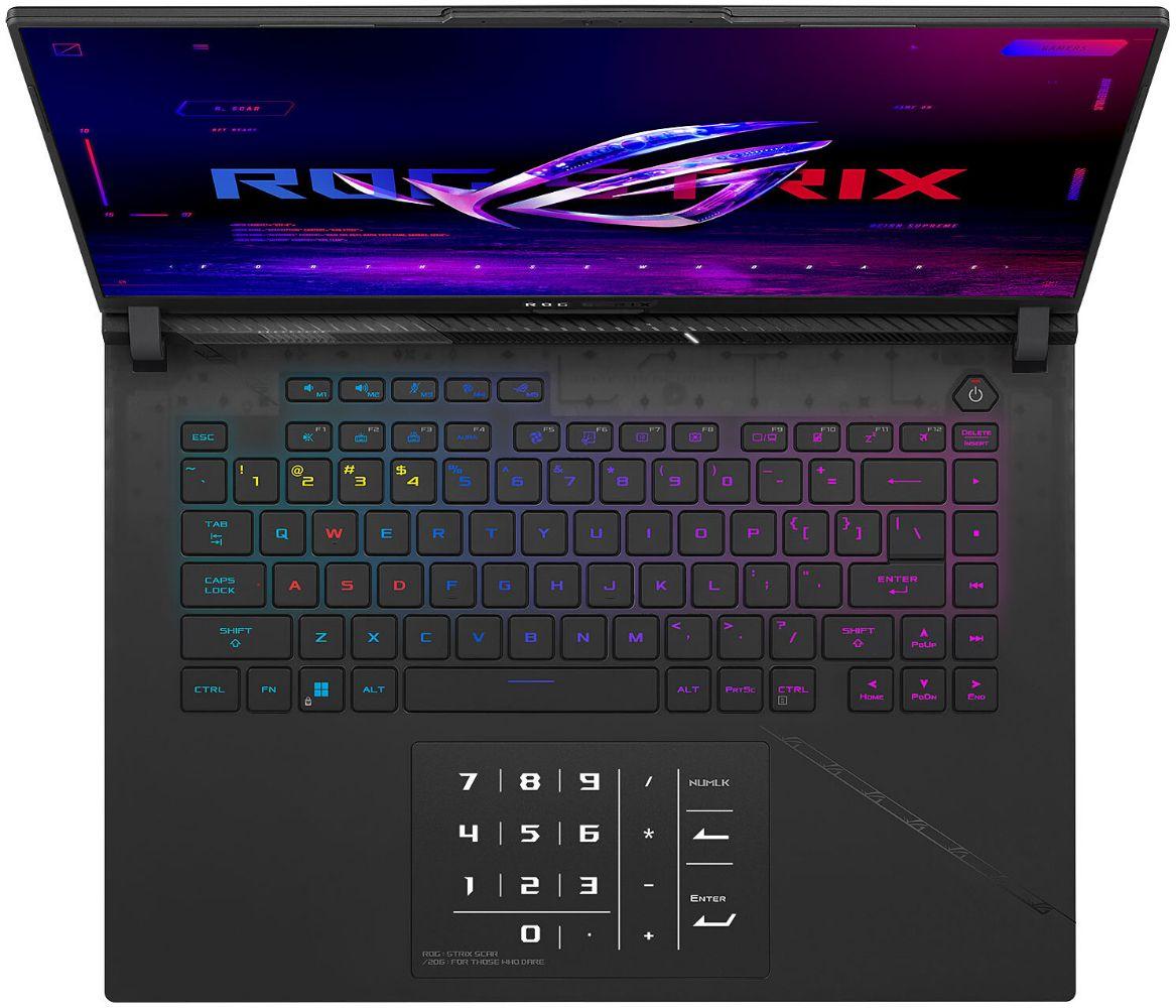 Asus ROG Strix SCAR 16 (2023) G634 Gaming Laptop 16" - Black - Intel Core i9-13980HX 2.2GHz - 32GB RAM - 1TB