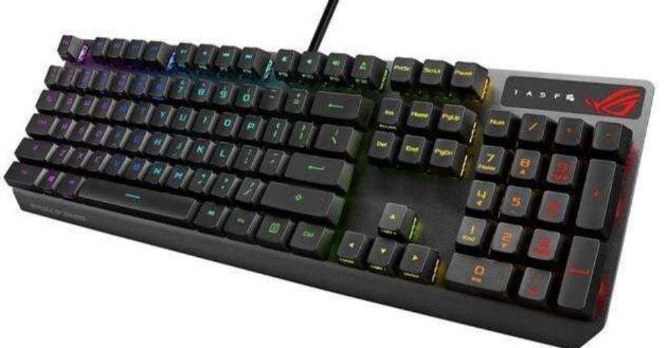 Asus XA05 ROG STRIX SCOPE RX Gaming Keyboard - Black (Red Switch)