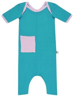 Awakind Junior Bamboo Original Romper (Size 4-5) - Teal